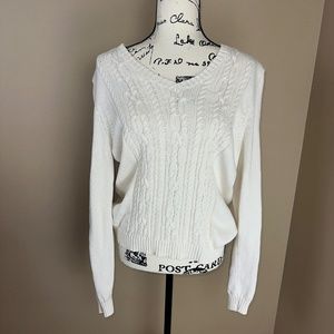 Izod Golf Cable Knit Sweater-XL